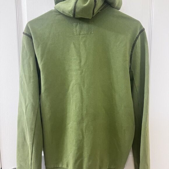 Energie B Corps 45 by Sixty Green Full Zip Hoodie Distressed Women's Size Small - Picture 16 of 16